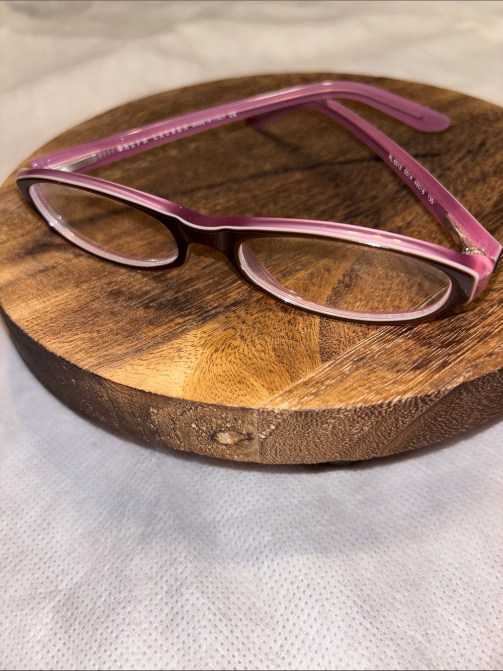 Ralph Lauren Pink Cat Eye Women's Eyeglass Frames Slight Prescription